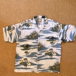 Vintage Tommy Bahama Pineapple Camp Shirt